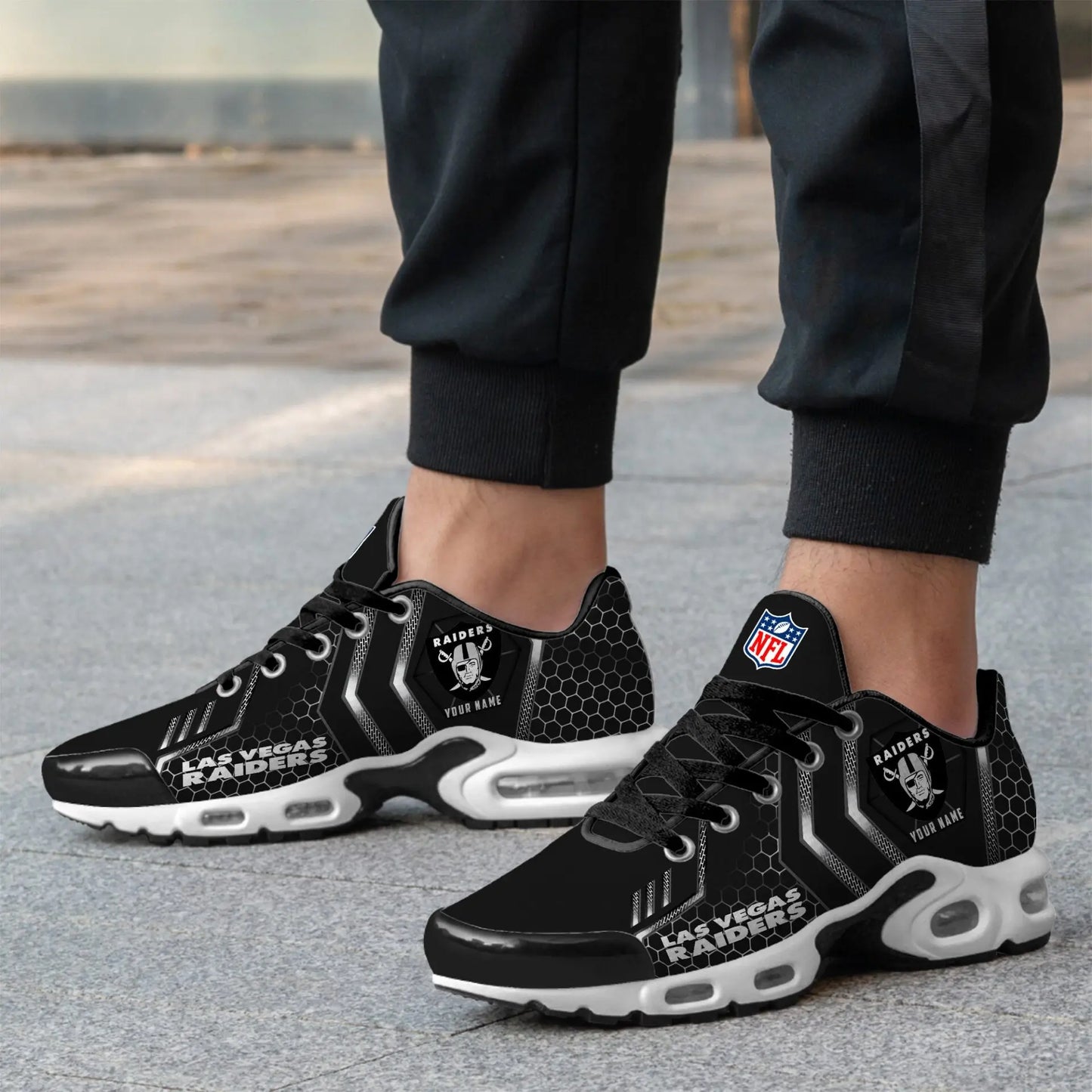 Las Vegas Raiders | NFL Personalized Air Max Shoes Exclusive Edition TD200925 – HuddleStyle.com - Image 3