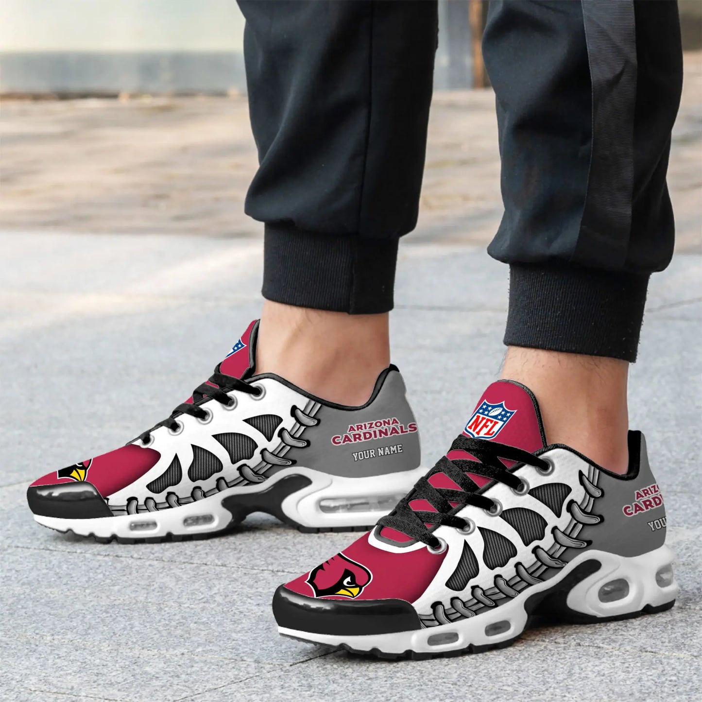 Arizona Cardinals | Premium NFL Custom Air Max Shoes for Fans NY – HuddleStyle.com - Image 3