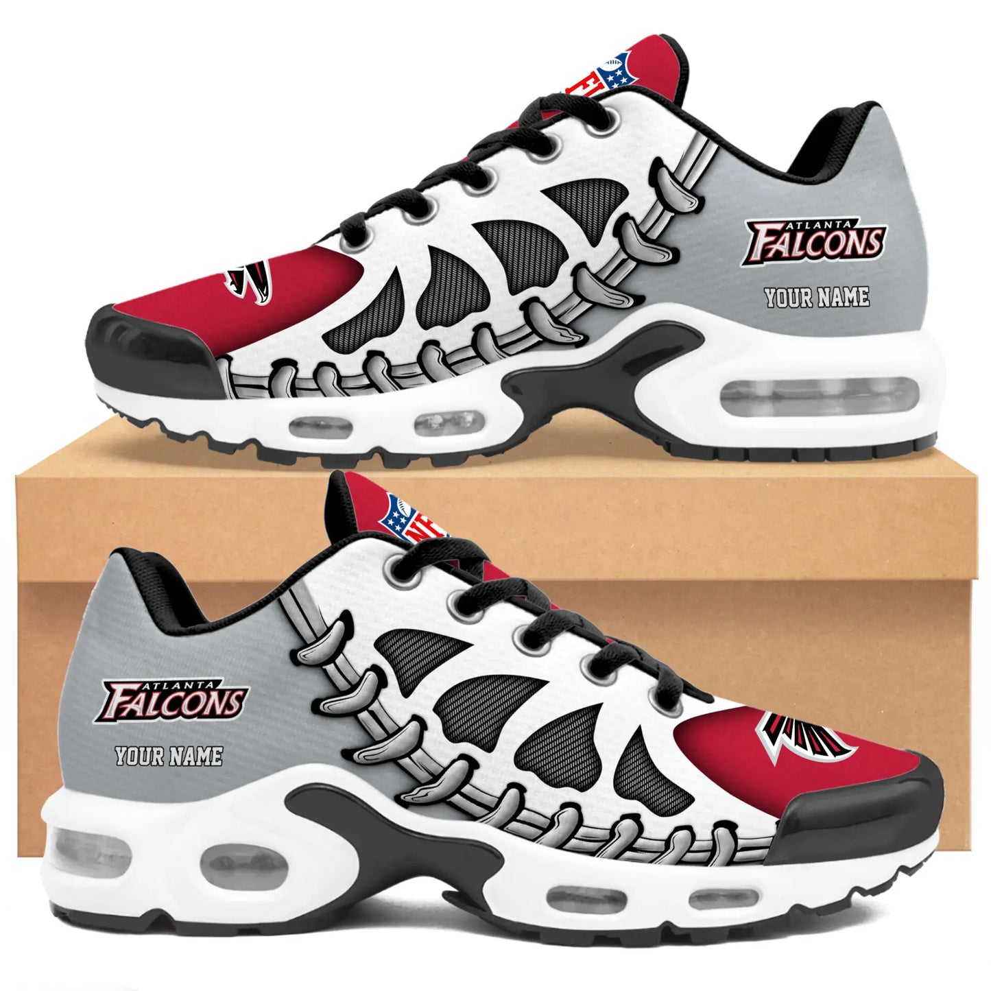 Atlanta Falcons | Premium NFL Custom Air Max Shoes for Fans NY – HuddleStyle.com - Image 4