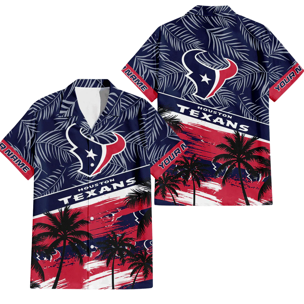 Houston Texans | Hawaiian Shirt – HuddleStyle.com - Image 2